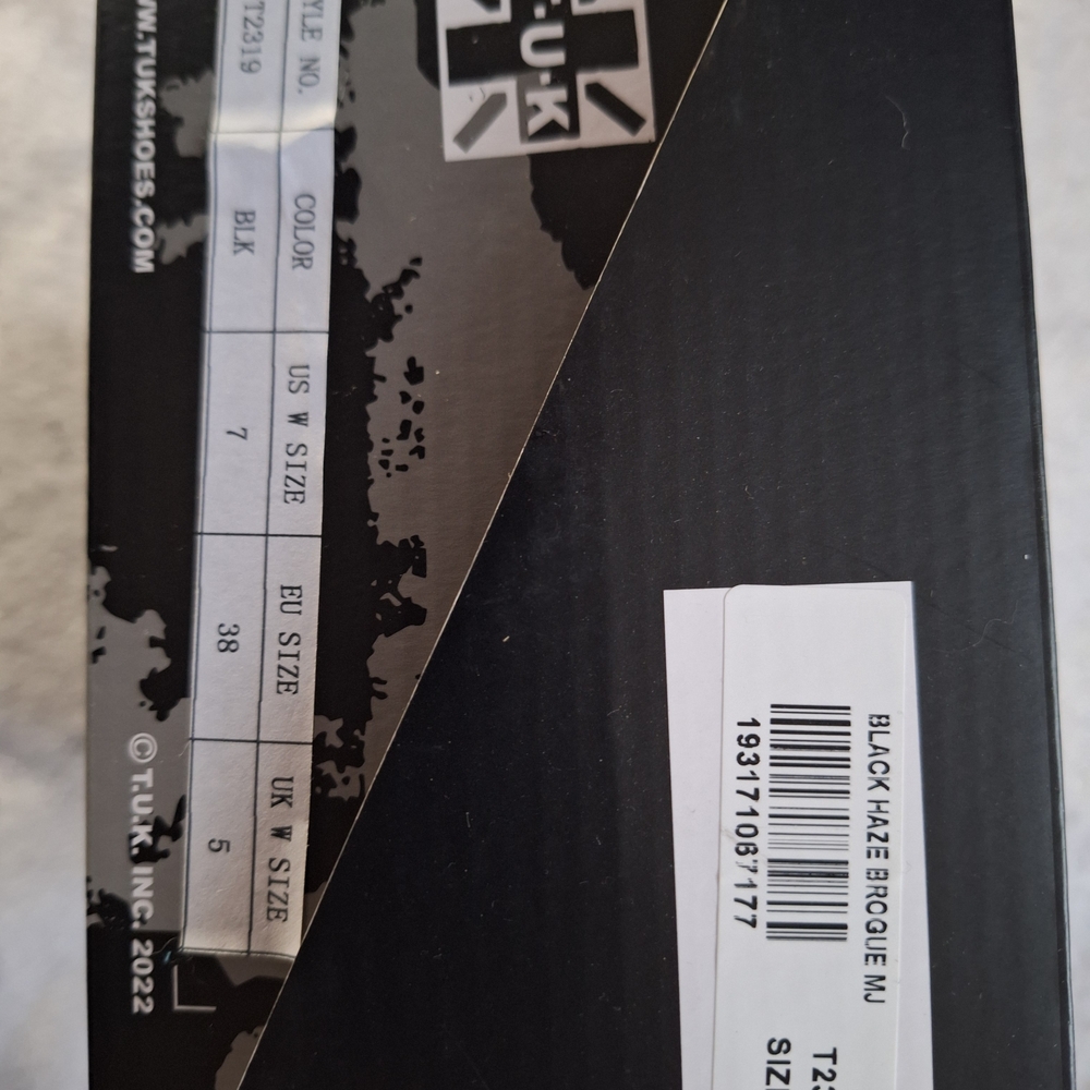 T.U.K Iridescent Black Mary Jane Shoes - Picture 5 of 5